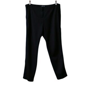Eileen Fisher Black Pants Corporate Goth Business Casual Sustainable Pants Mediu